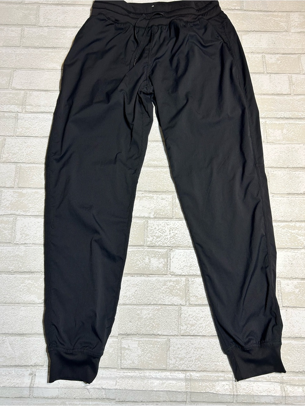 Zyia Woman’s Black Jogger Pants - Casual Drawstring Waist